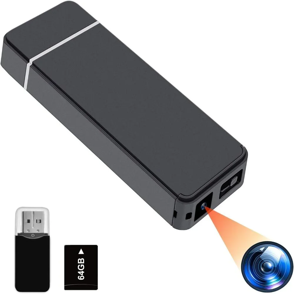 Hidden Video Camera with 64g sd card